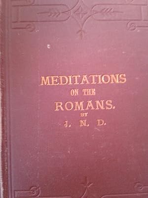 Imagen del vendedor de Meditations on the Epistle to the Romans a la venta por hcmBOOKS