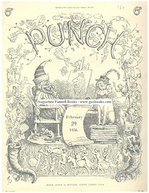 PUNCH, or The London Charivari (2 issues: December 31, 1931, No. 4721, Volume CLXXXI; and Februar...