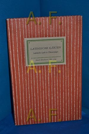 Immagine del venditore per Latinische Grten, eine Auslese rmischer Gedichte (Insel-Bcherei Nr 529) venduto da Antiquarische Fundgrube e.U.