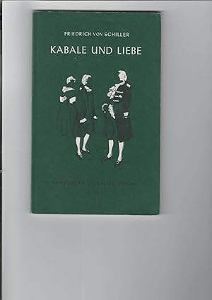 Image du vendeur pour Kabale und Liebe. Ein brgerliches Trauerspiel. 61. Hamburger Leseheft. mis en vente par Antiquariat Frank Dahms