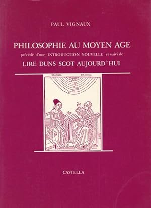 Philosophie au Moyen Age. Lire Duns Scot aujourd'hui.