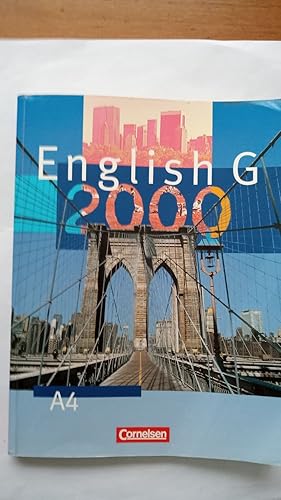 English G 2000, Ausgabe A4, Schülerbuch für Gymnasien 8. Schuljahr.