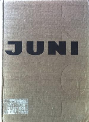 Seller image for Juni 1941. Beitrge zur Geschichte des hitlerfaschistischen berfalls auf die Sowjetunion. Verffentlichungen des Instituts fr Geschichte der Vlker der UdSSR an der Martin-Juther-Universitt Halle-Wittenberg. Reihe B. Abhandlungen. Band 2. for sale by books4less (Versandantiquariat Petra Gros GmbH & Co. KG)