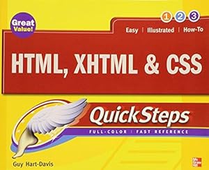 Seller image for HTML, XHTML & CSS QuickSteps for sale by WeBuyBooks