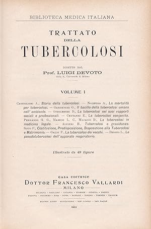 Trattato della tubercolosi. I. II. III. V,1. V,2. VI.