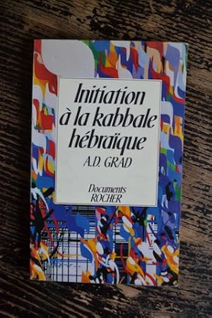 Image du vendeur pour Initiation  la kabbale hbraque mis en vente par Un livre en poche