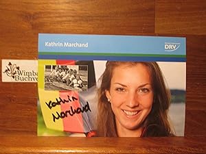 Original Autogramm Kathrin Marchand Rudern /// Autogramm Autograph signiert signed signee