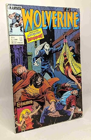 Seller image for Wolverine - Marvel n4 febbrario 1990 edizioni Play press for sale by crealivres