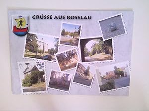 Rosslau. Mehrbildkarte mit 9 Abb. AK.