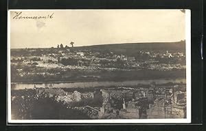 Photo-Carte postale Honnecourt, vue générale