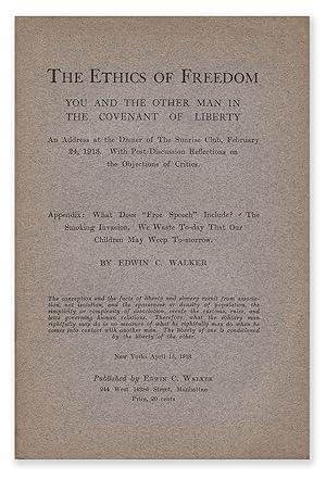 The Ethics of Freedom