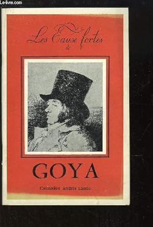 Image du vendeur pour Les eaux fortes de Goya 2020-2486 Gaveau XX TBE mis en vente par Des livres et nous