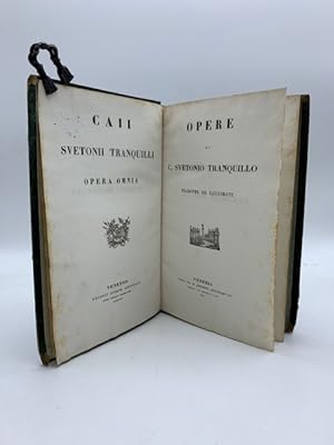 Bild des Verkufers fr Opere di C. Svetonio Tranquillo tradotte zum Verkauf von Coenobium Libreria antiquaria