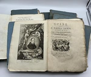 Opere di F. Paolo Sarpi servita teologo e consultore della Serenissima Repubblica di Venezia. Tom...