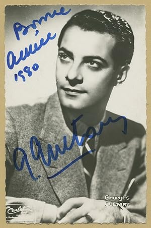 Seller image for Georges Gutary (1915-1997) - Photo signe - Coll. M. Clare for sale by PhP Autographs