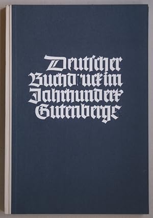 Deutscher Buchdruck im Jahrhundert Gutenbergs