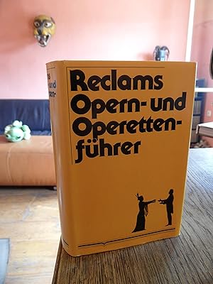 Seller image for Reclams Opern- und Operettenfhrer. 31. und 18. Auflage mit 40 Bildtafeln. for sale by Antiquariat Floeder