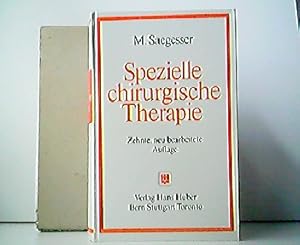 Image du vendeur pour Spezielle chirurgische Therapie. mis en vente par Antiquariat Kirchheim