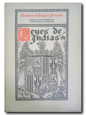 Seller image for SELECCIN DE LAS LEYES DE INDIAS for sale by LIBRERIA CLIO