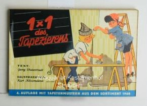 1x1 des Tapezierens,Mit Tapetenmustern aus dem Sortiment 1968