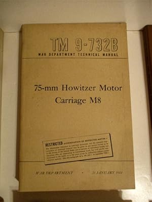 TM 9-732B. 75-mm Howitzer Motor Carriage M8. Restricted.