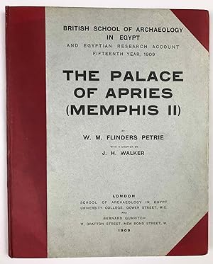 Bild des Verkufers fr Memphis II. The Palace of Apries zum Verkauf von Meretseger Books