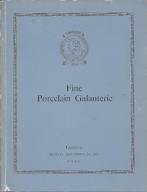 Fine Porcelain Galanterie including: A remarkable collection of thimbles - Fine snuff-boxes - Thi...