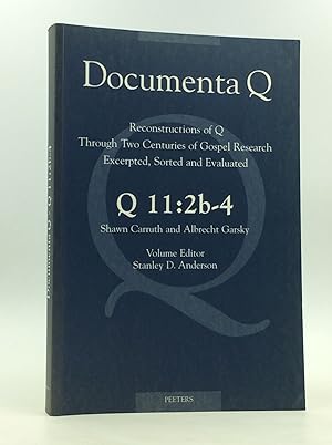 Imagen del vendedor de THE DATABASE OF THE INTERNATIONAL Q PROJECT: Q 11:2b-4 a la venta por Kubik Fine Books Ltd., ABAA