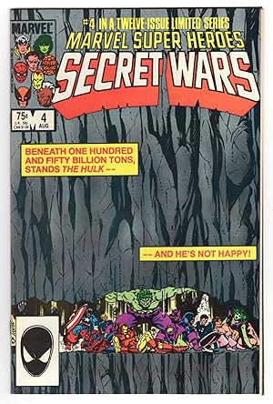 Seller image for Marvel Super Heroes Secret Wars #4 for sale by Parigi Books, Vintage and Rare