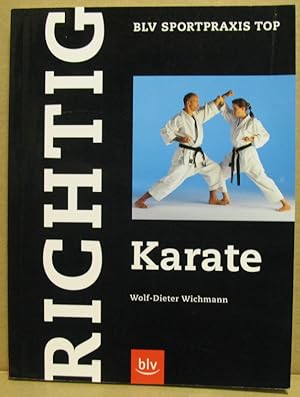 Imagen del vendedor de Richtig Karate. (blv sportpraxis) a la venta por Nicoline Thieme