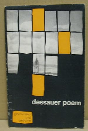 Imagen del vendedor de Dessauer Poem Geschichten und Gedichte. a la venta por Nicoline Thieme