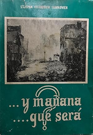 . . . y mañana . . . qué será ?. Cubierta Vladimir Roncevic