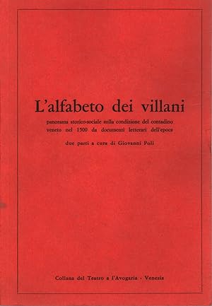 Immagine del venditore per L'alfabeto dei villani venduto da Di Mano in Mano Soc. Coop