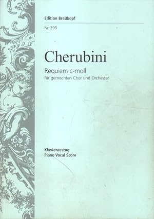 Bild des Verkufers fr Requiem c-moll fr vierstimmigen gemischten Chorund Orchester. zum Verkauf von Versandantiquariat Boller