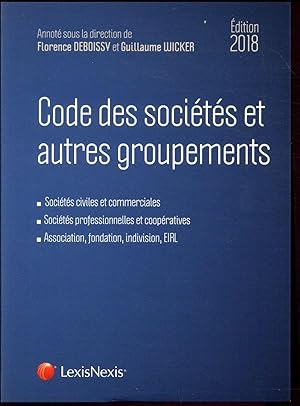 code des sociétés et autres groupements (21e édition)