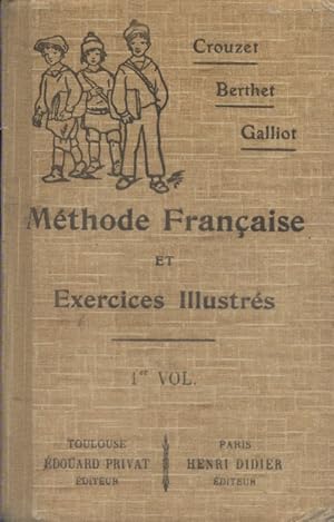 Seller image for Mthode franaise et exercices illustrs. 6e et 5e. Ecoles normales primaires. Enseignement primaire suprieur. for sale by Librairie Et Ctera (et caetera) - Sophie Rosire