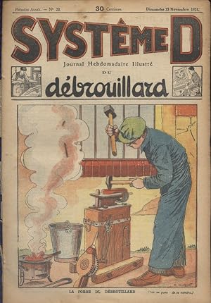 Journal hebdomadaire illustré du débrouillard. N° 23. En couverture : La forge du débrouillard. 2...