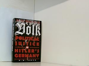 Bild des Verkufers fr In the Name of the Volk: Political Justice in Hitler's Germany zum Verkauf von Book Broker