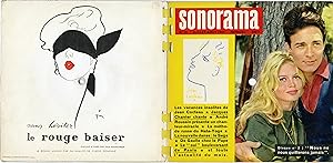 "Brigitte BARDOT / Jean COCTEAU" SONORAMA n° 10 (6 Flexidisques 33 tours) NM