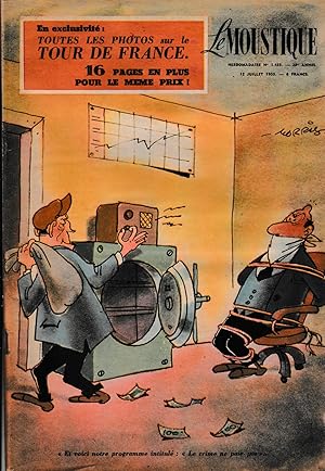 LE MOUSTIQUE hebdomadaire N°1433 12 juillet 1953