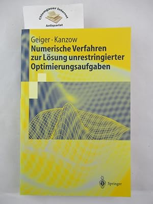 Bild des Verkufers fr Numerische Verfahren zur Lsung unrestringierter Optimierungsaufgaben. Springer-Lehrbuch zum Verkauf von Chiemgauer Internet Antiquariat GbR