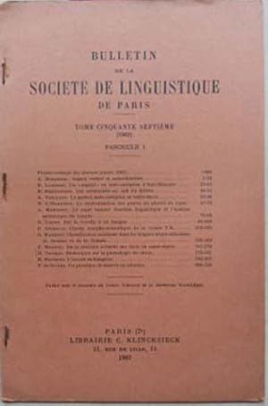 Imagen del vendedor de Remarques sur la phonologie du Chrau a la venta por SEATE BOOKS