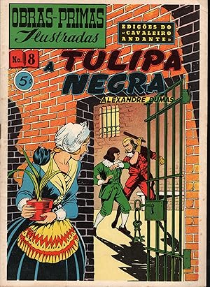 CAVALEIRO ANDANTE OBRAS-PRIMAS ILUSTRADAS: Nº 8 - A TULIPA NEGRA