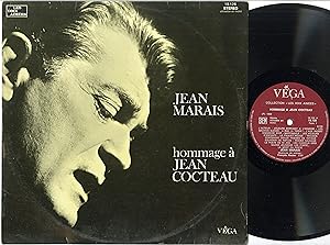 "Jean MARAIS hommage à Jean COCTEAU" LP 33 tours original français VEGA 19.126 Stéréo (1969)
