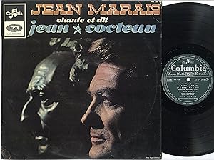 "Jean MARAIS chante et dit Jean COCTEAU" LP 33 tours original français COLUMBIA FPX 309 (1965)
