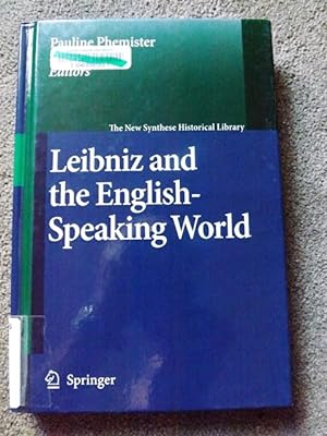 Seller image for Leibniz and the English-speaking World (New Synthese Historical Library) (The New Synthese Historical Library) for sale by Lacey Books Ltd