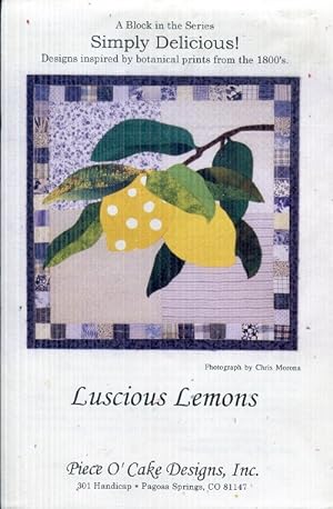 Imagen del vendedor de Luscious Lemons a la venta por The Book Faerie