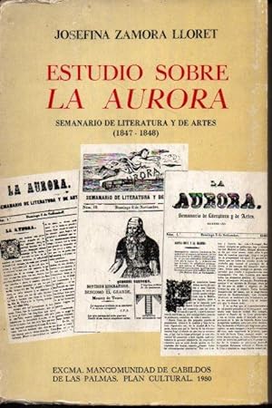 Imagen del vendedor de ESTUDIO SOBRE LA AURORA. SEMANARIO DE LITERATURA Y DE ARTES. a la venta por Books Never Die