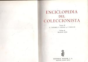 Seller image for ENCICLOPEDIA DEL COLECCIONISTA. for sale by Books Never Die