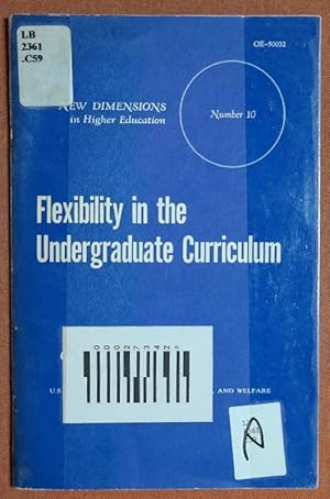 Seller image for Flexibility in the undergraduate curriculum for sale by GuthrieBooks